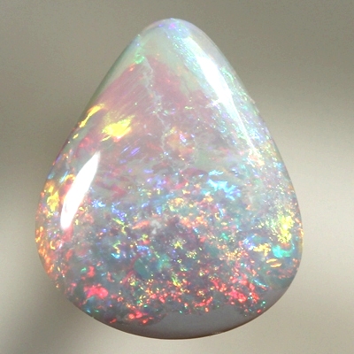 SOLID SEMI BLACK OPAL Bright colours in a Floral Harlequin pattern